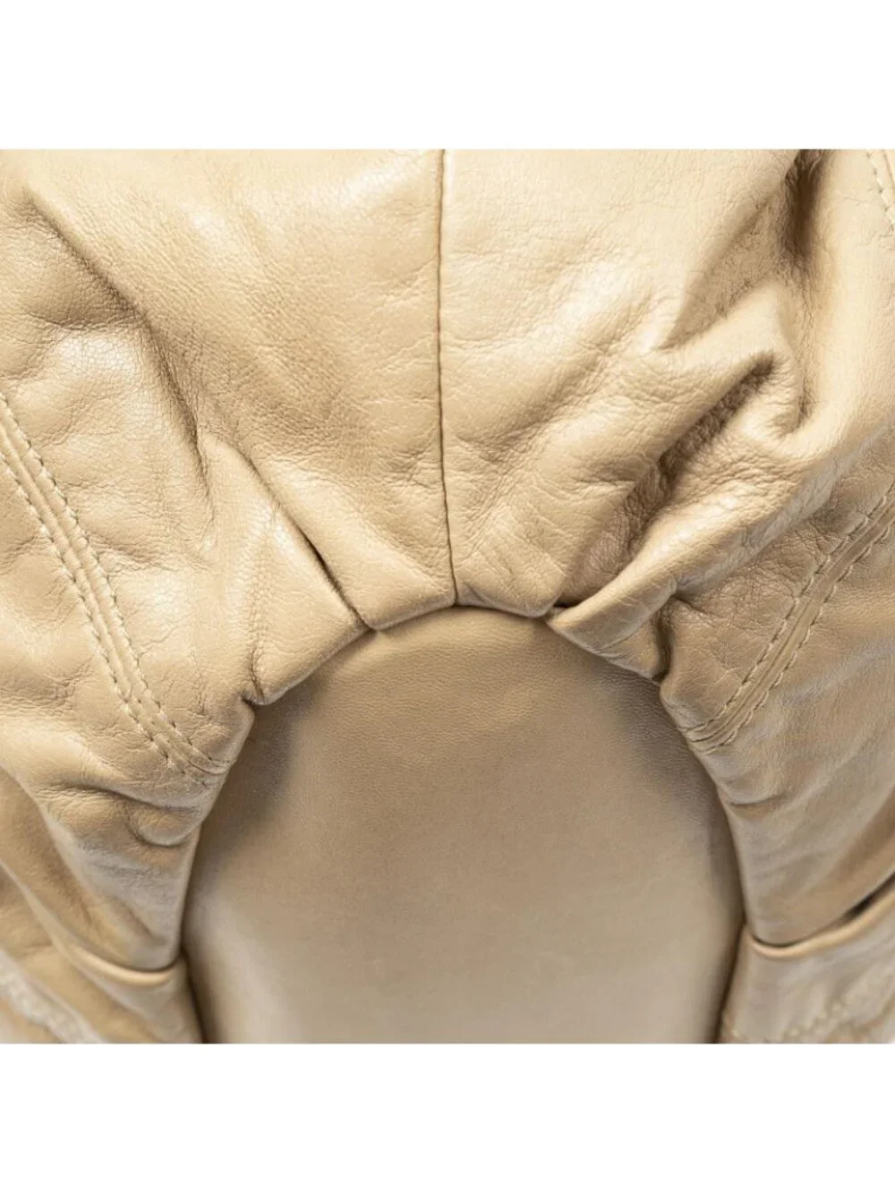 Celine Small Pop Tote Bag Beige Calfskin Leather
